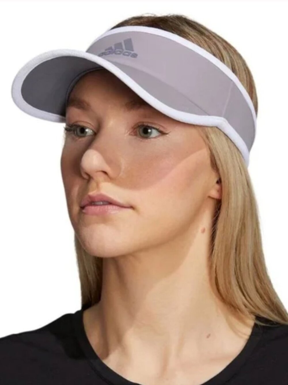 ADIDAS Lilac White Visor Superlight Adjustable Aeroready Performance Sports NWT!